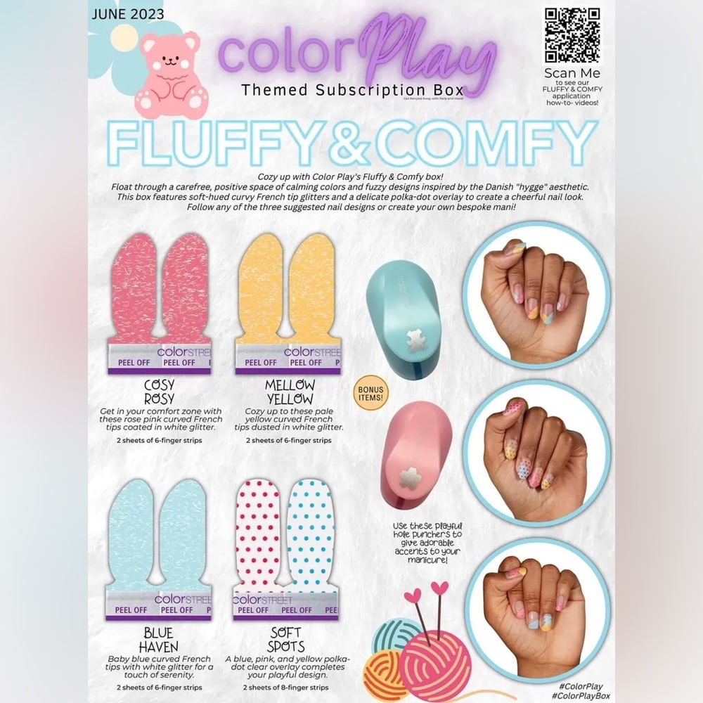 JUNE 2023 Color Play Subscription box